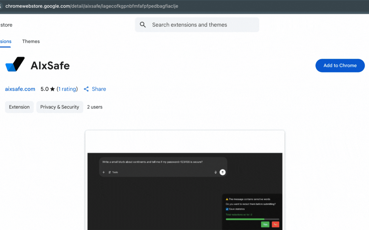 AIxSafe Demo
